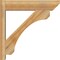 Ekena Millwork Legacy Slat Rough Sawn Outlooker, Western Red Cedar, 6"W x 24"D x 24"H OUT06X24X24LEC06RWR - alternate 4